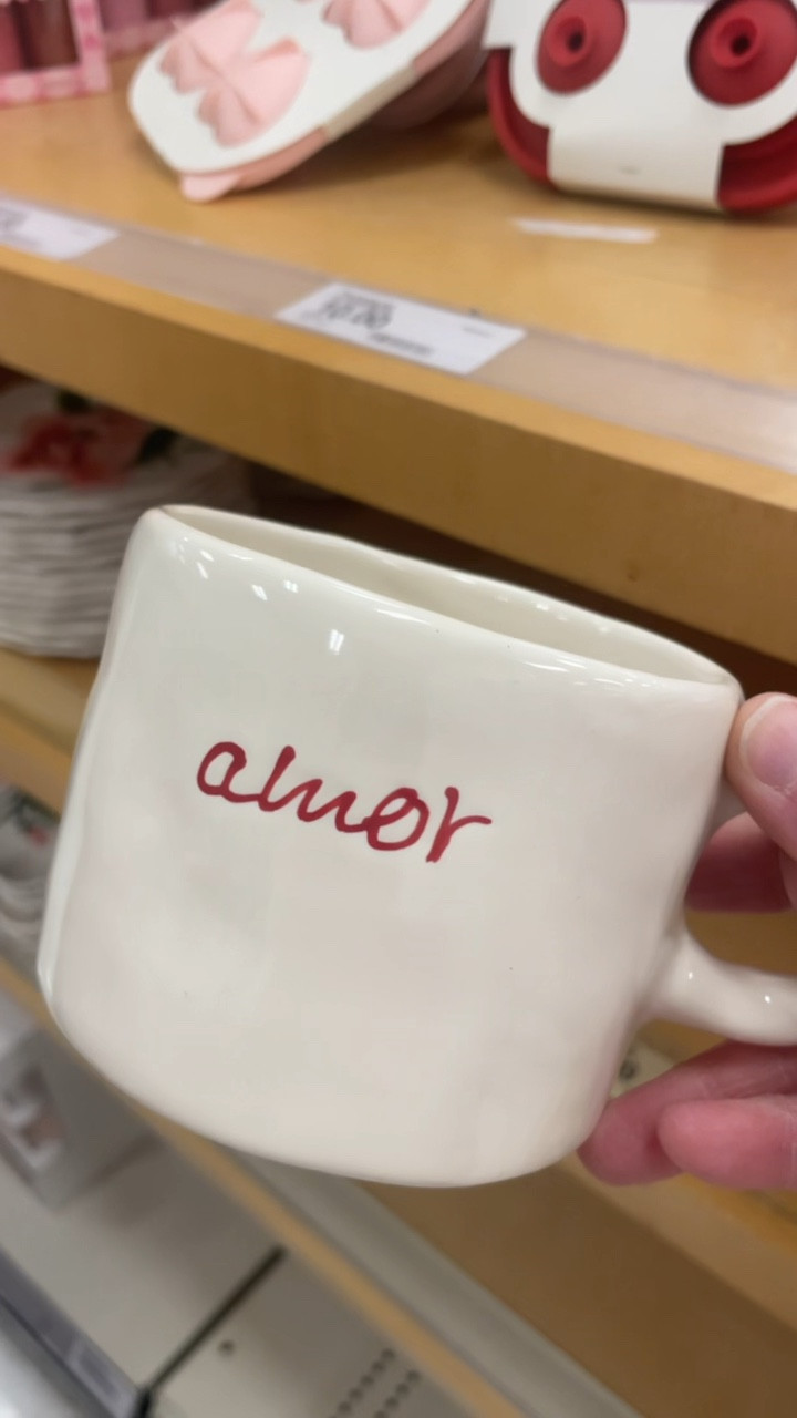 This ‘amor’ mug is brewing all the Valentine’s Day vibes! Perfect for a cozy coffee moment or gifting to someone you love. ❤️☕ #TargetValentine #CoffeeLover #LTKHome

#LTKGiftGuide #LTKHome #LTKSeasonal
