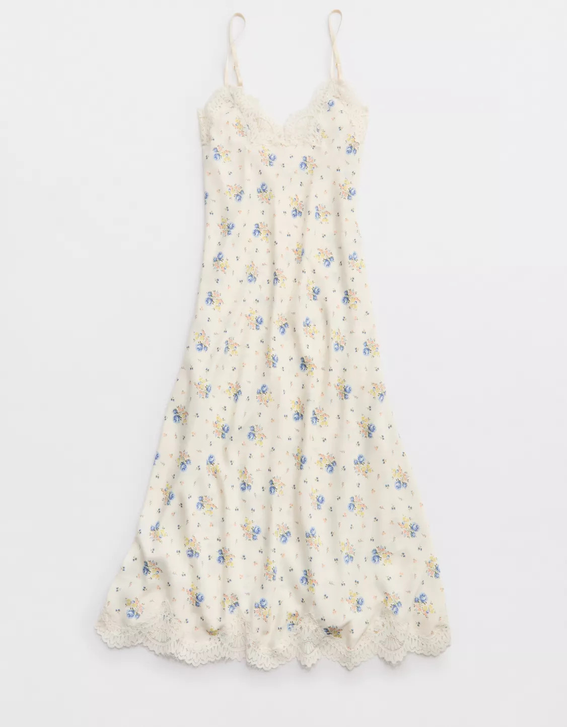 Aerie x Emily + Meritt Satin Slip Dress | Aerie