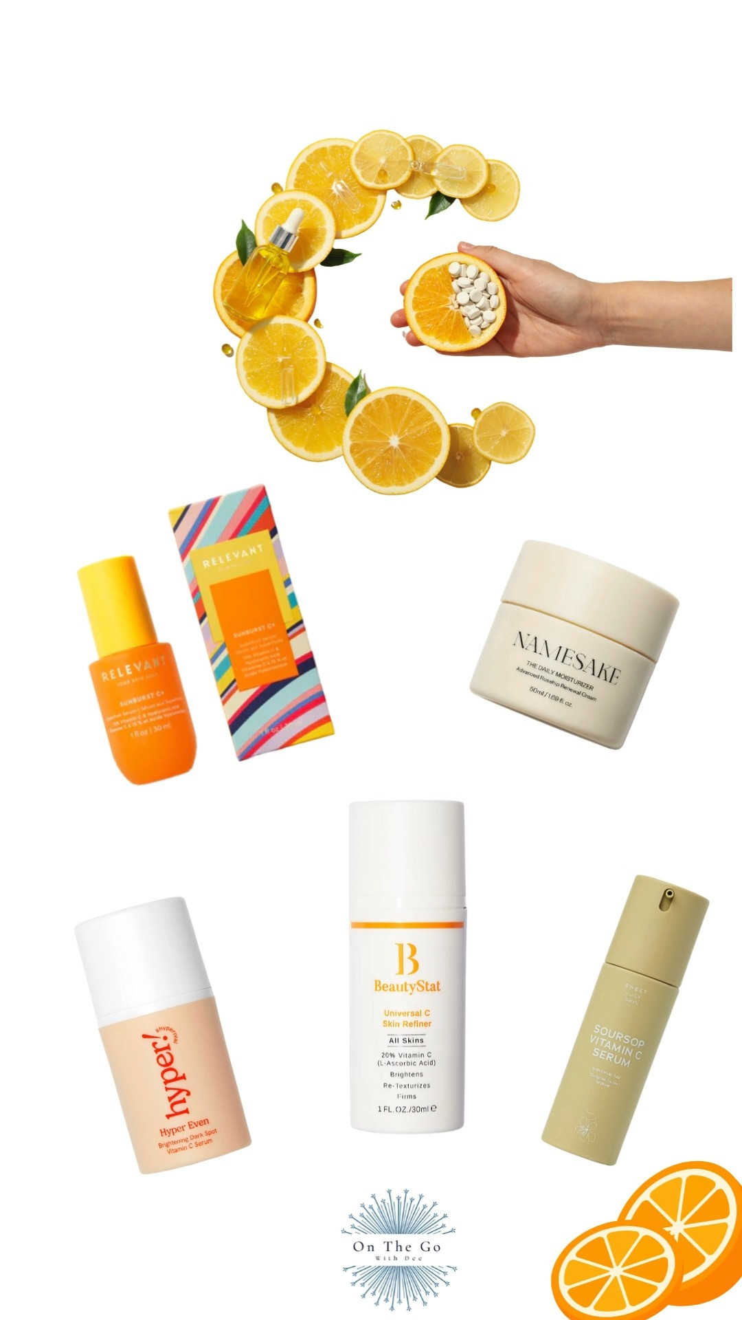 Here are some of the benefits of why I use Vitamin C for Aging Skin.

1. Vitamin C brightens dull skin, reduces hyperpigmentation, and evens skin tone.
2. It boosts collagen production, which helps reduce the appearance of fine lines and wrinkles.
3.  Its antioxidant properties protect the skin from free radicals and environmental damage.
4. People don't believe I'm 54 for a reason. :)  

 #LTKOver40 #LTKBeauty