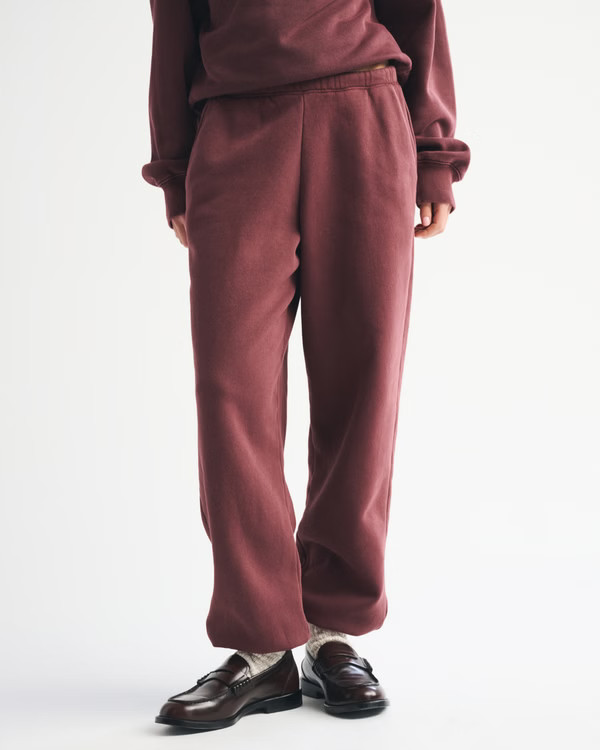 High Rise Sunday Baggy Sweatpant | Abercrombie & Fitch (US)