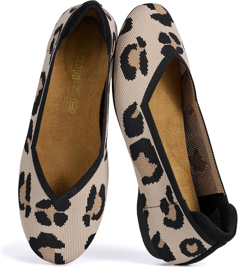 Womens Flats - Memory Foam Insole Ballet Flats for Women Footwear - Non Slip and Lightweight Comf... | Amazon (US)