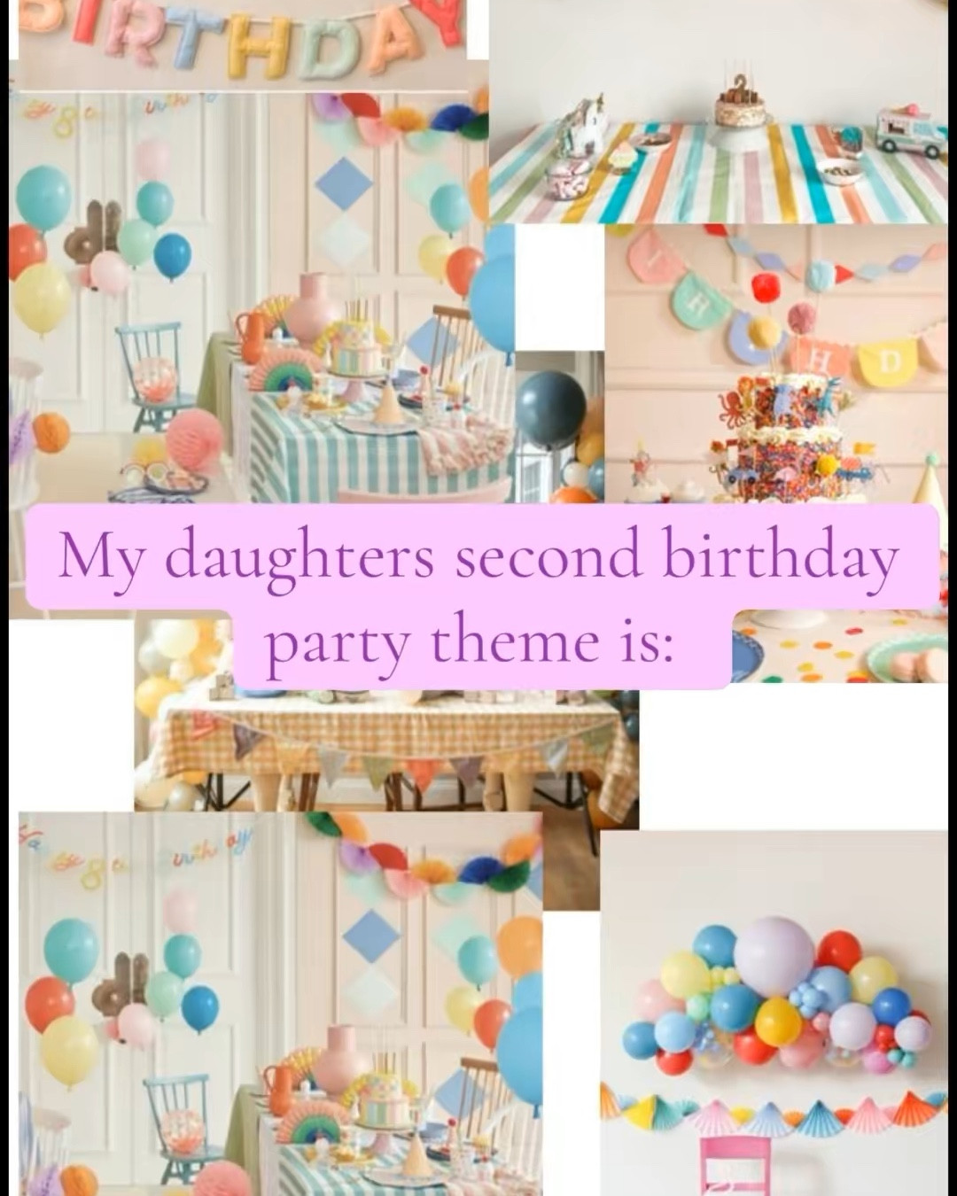 2nd birthday party theme “ready TWO party"