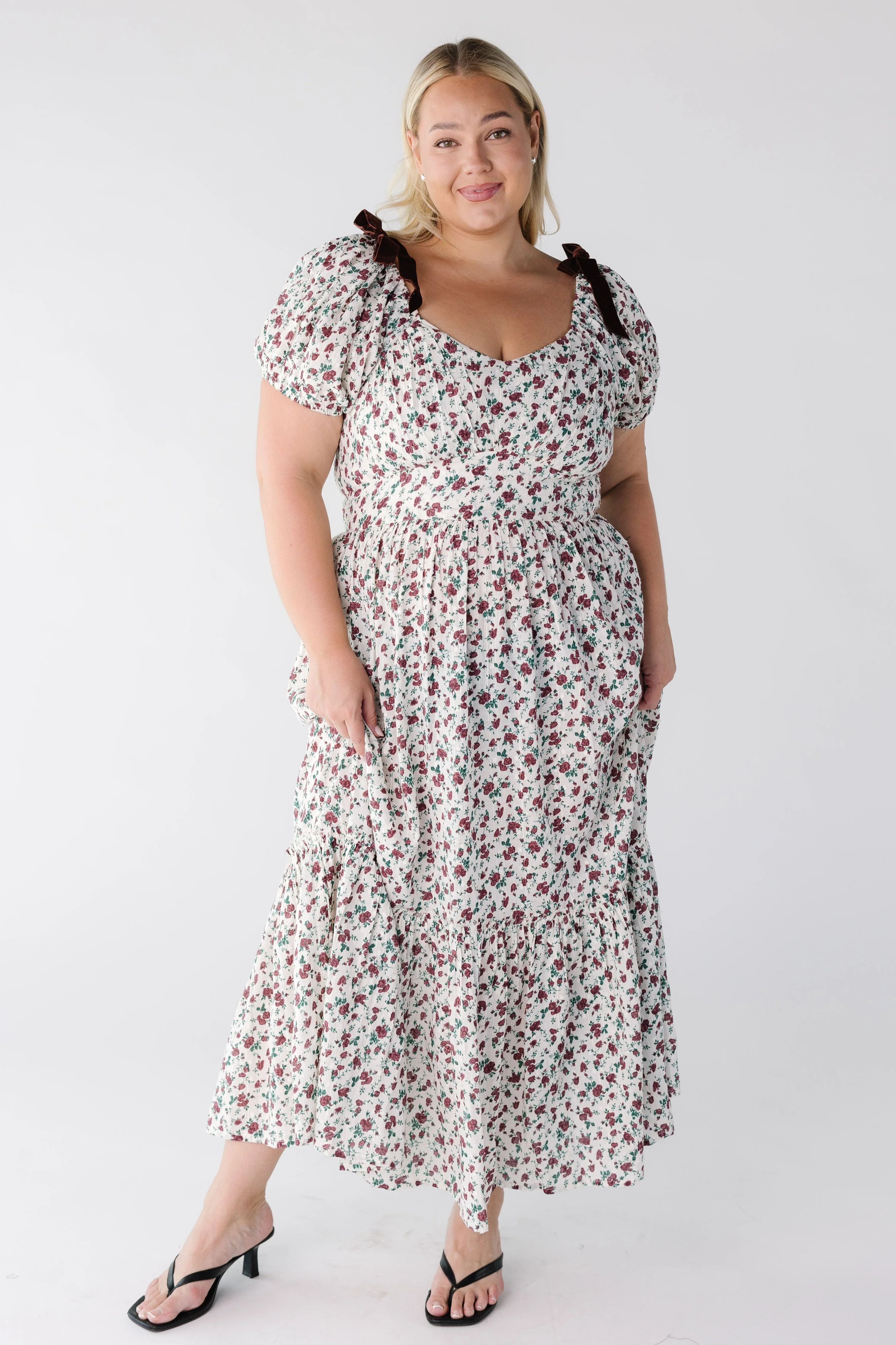 Citrus The Swiss Dobby Bow Dress | Called To Surf