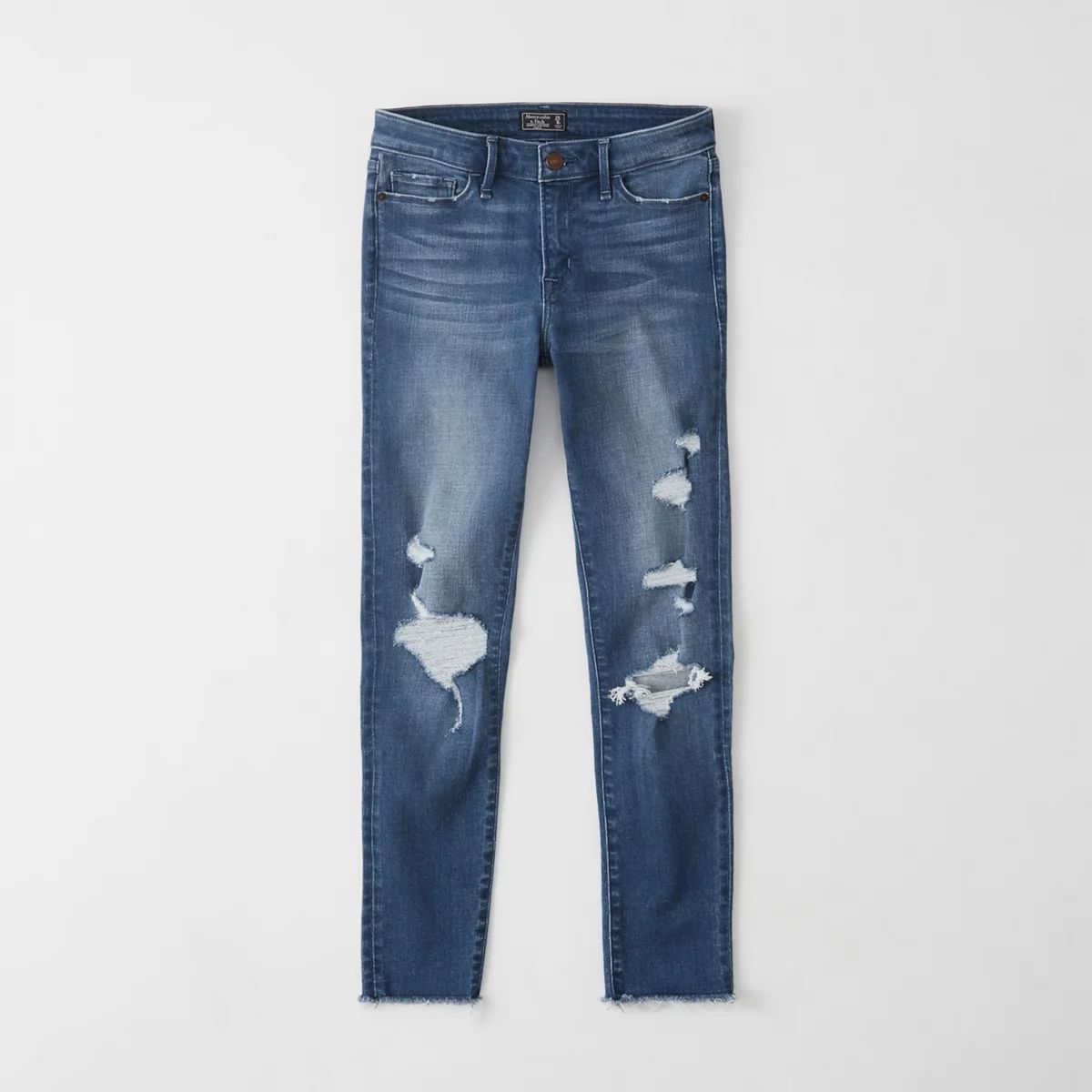 Low-Rise Ankle Jeans | Abercrombie & Fitch US & UK