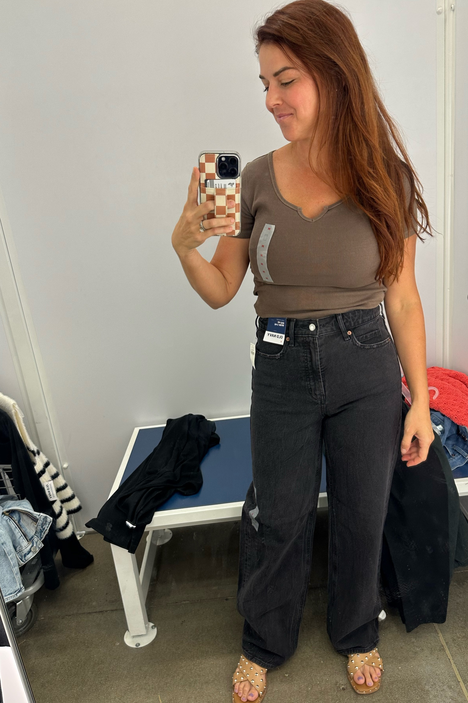 $10 tee flash sale! Also love mixing brown and black this fall! 

Fall fashion, fall outfit, brown, black pants, jeans, sale alert, old navy, baggy jeans, must have jeans, capsule wardrobe, cozy, cozies, high waisted, casual looks

#LTKfindsunder50 #LTKmidsize #LTKsalealert