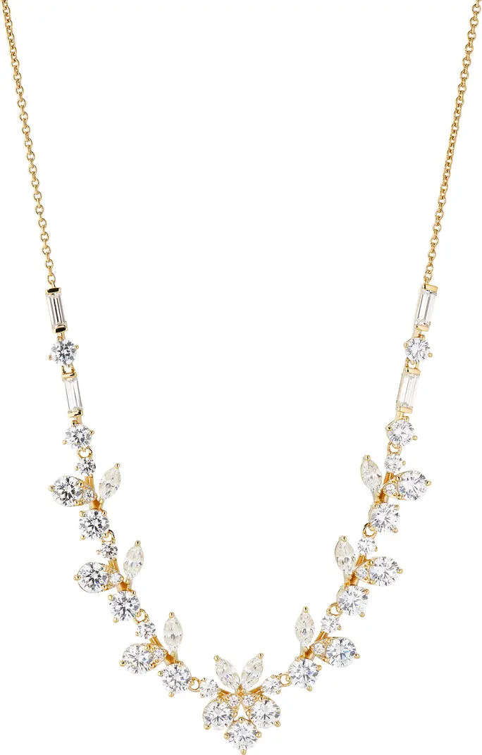 Chiara Cubic Zirconia Cluster Necklace | Nordstrom