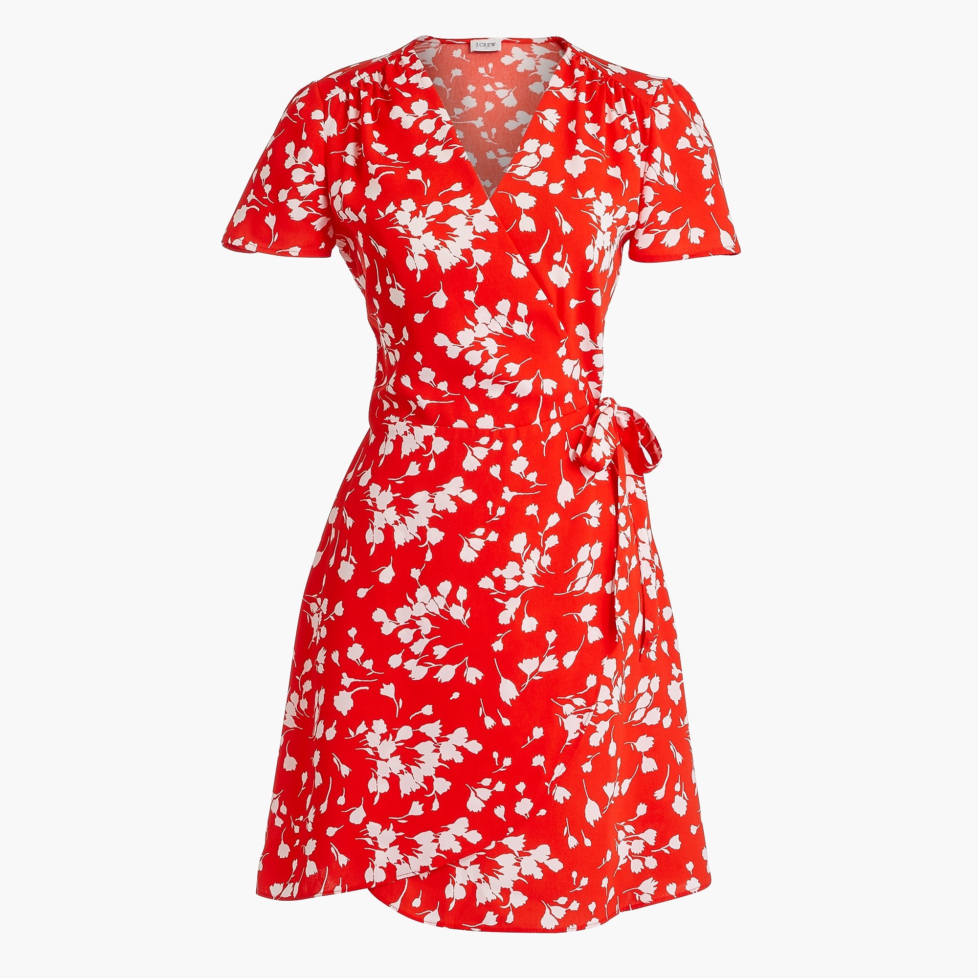 Printed wrap dress | J.Crew Factory