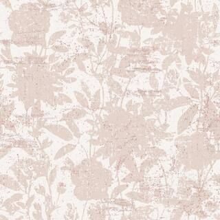 Tempaper Garden Floral Pink Peel and Stick Wallpaper (Covers 28 Sq. Ft.) CL4002 - The Home Depot | The Home Depot