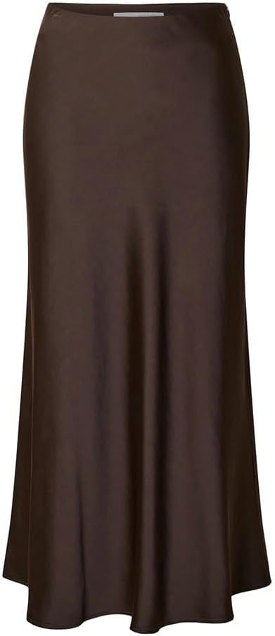 Selected Femme Female Midirock Satin | Amazon (DE)