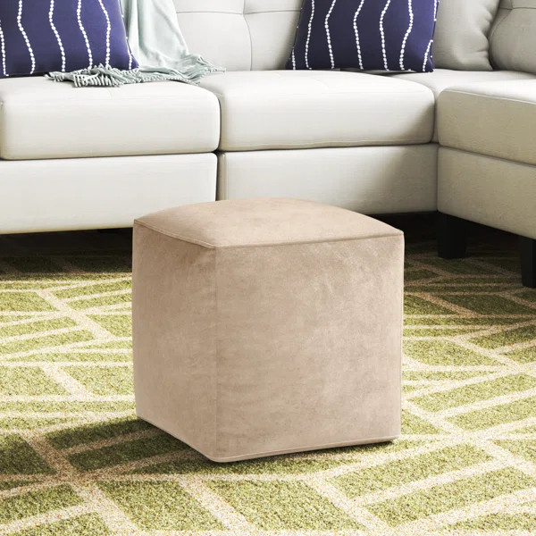 Johnson 16" Square Pouf | Wayfair North America