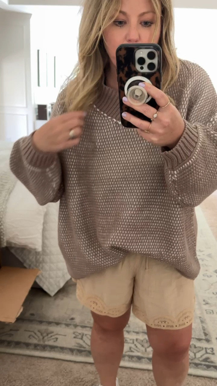 This Free People oversized sweater just arrived and I absolutely love it! It’s oversized and I sized down. It’s available in several different colors and is perfect for the cooler weather months. women’s sweater winter wear Nordstrom anniversary sale find women’s gift idea for her 

#LTKSaleAlert #LTKFindsUnder100 #LTKBeauty