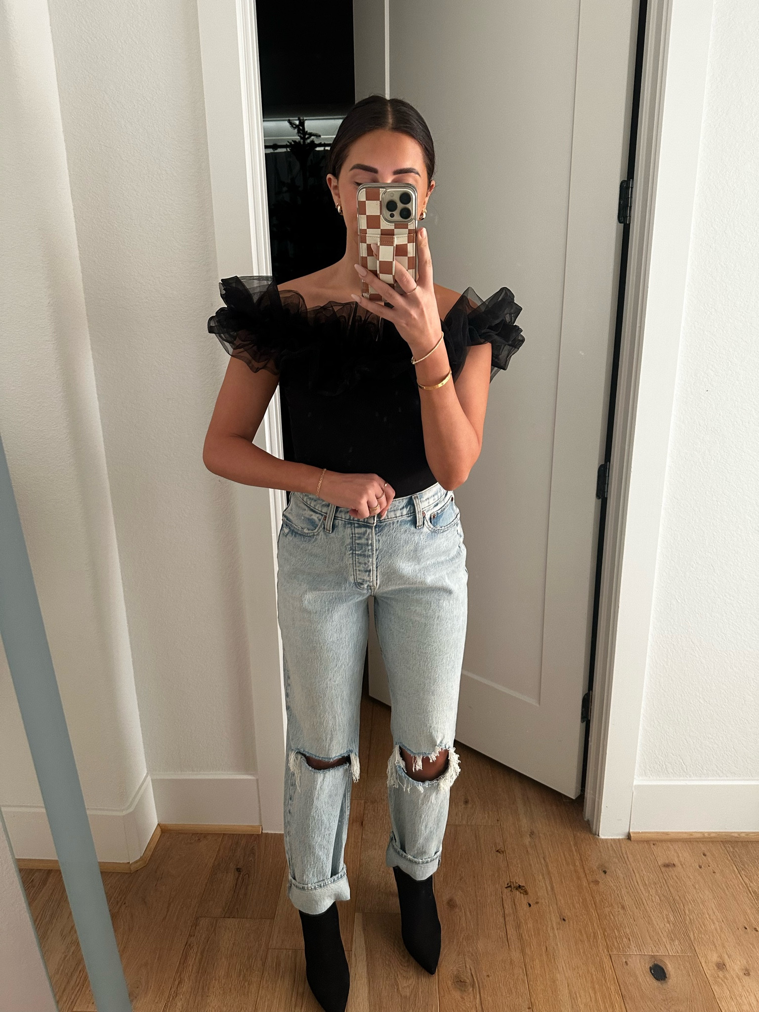 Found this Amazon top that is super similar to my free people one that is currently sold out! 

Top: small