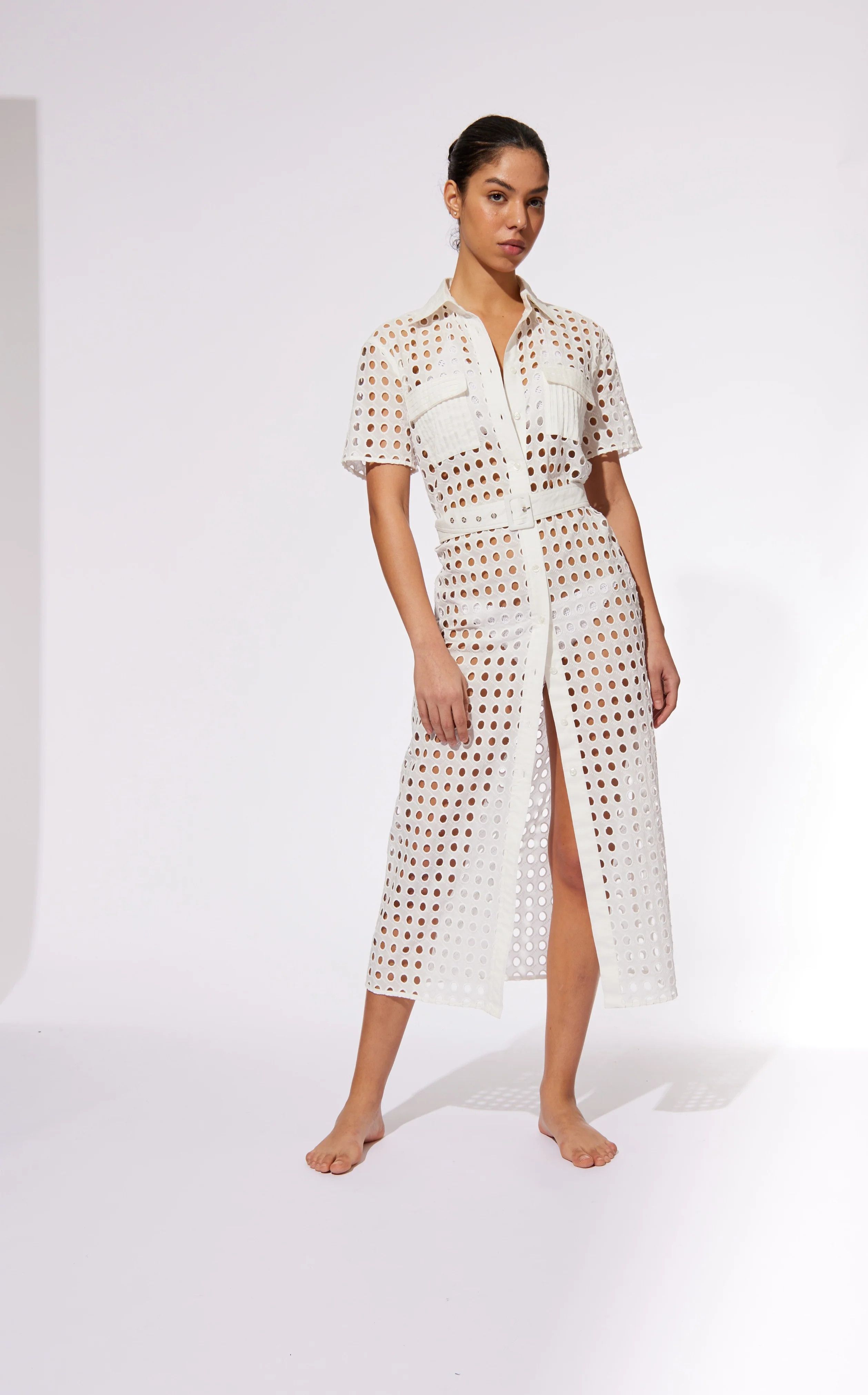 Harper Maxi Dress- Marshmallow | Shop BIRDIE