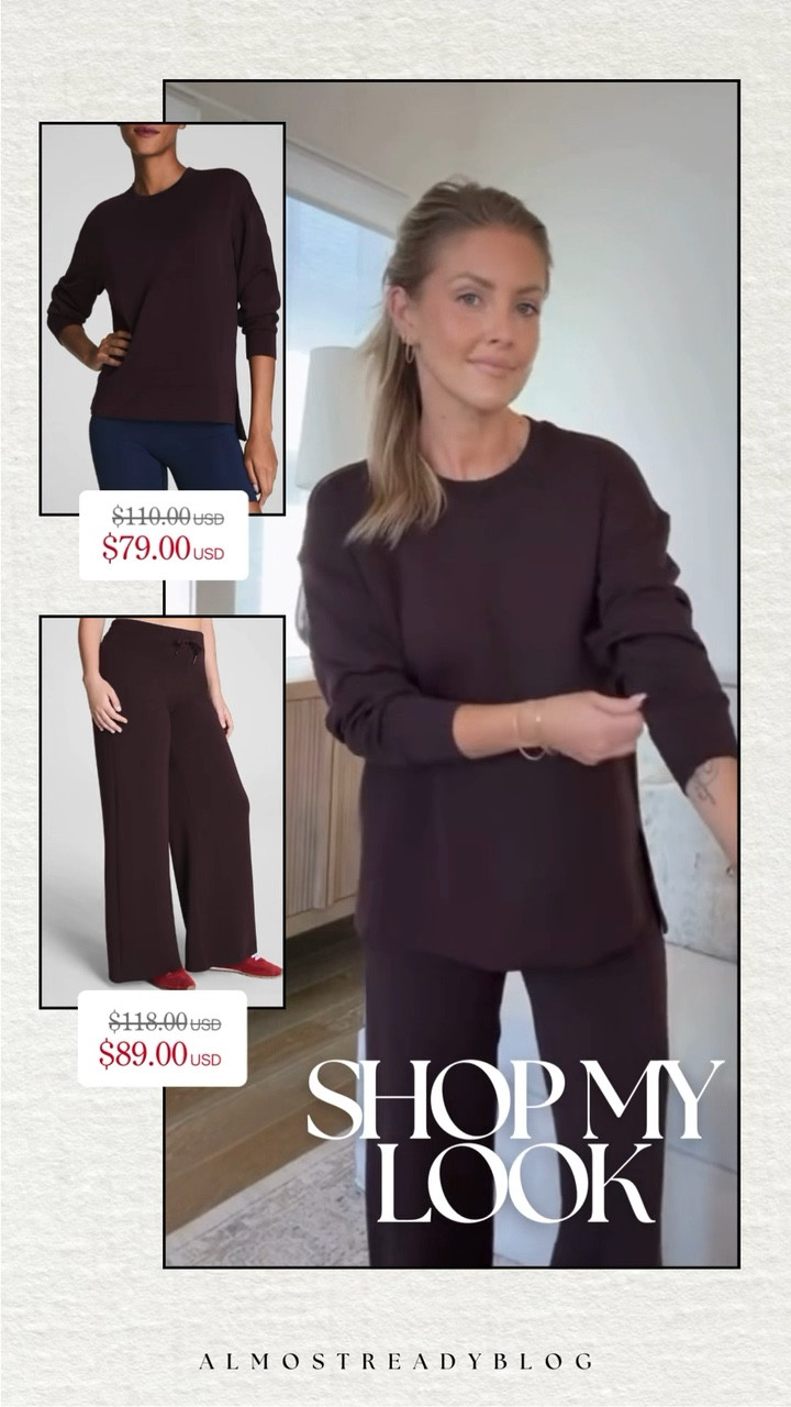 This matching set from SPANX is on sale right now!! Such great quality 🙌😍 wearing a small 

Sale alert, watchnow, spring fashion, finds under 100, Amanda west 

#LTKdayinmylife #LTKSeasonal #LTKootd