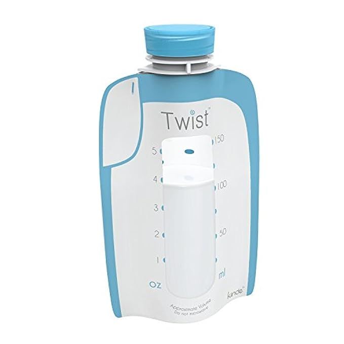 Kiinde Breast Milk Storage Twist Pouch (6 oz - Pack of 80) | Amazon (US)