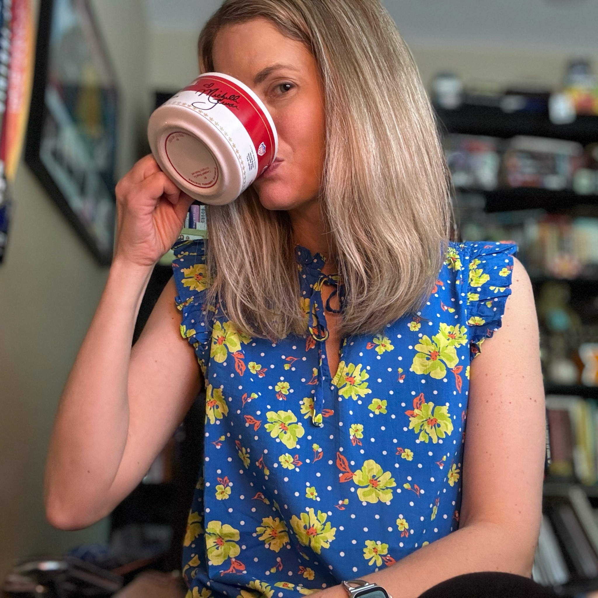 Gorgeous flutter floral sleeves are perfect for springtime in this Draper James steal!

#LTKworkwear #LTKsalealert #LTKfindsunder50