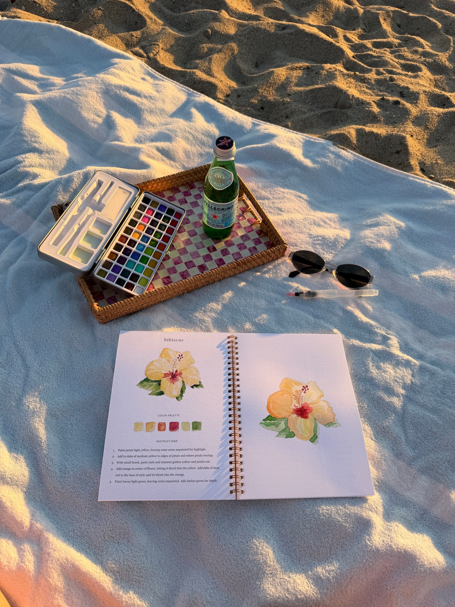Tropical yellow hibiscus water color work book from Emily Lex Studio

#LTKmorningroutine #LTKMothersDay #LTKselfcare