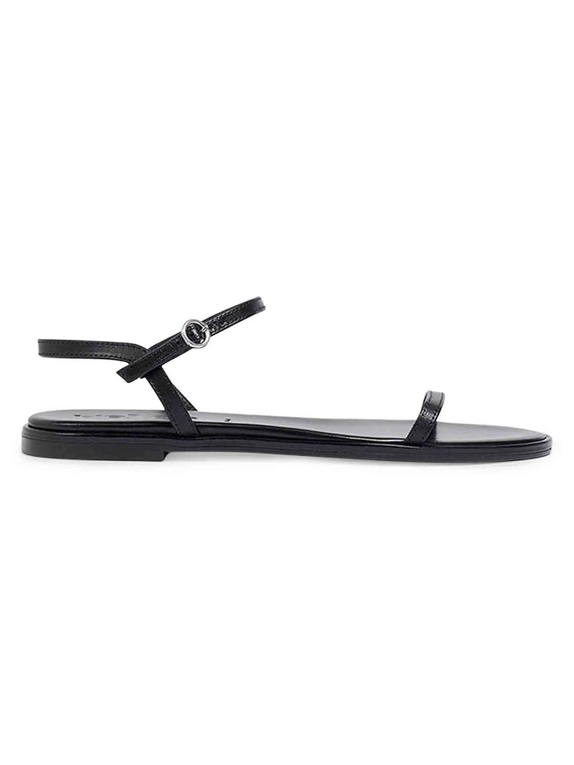 aeyde Nettie Leather Ankle-Strap Sandals | Saks Fifth Avenue | Saks Fifth Avenue
