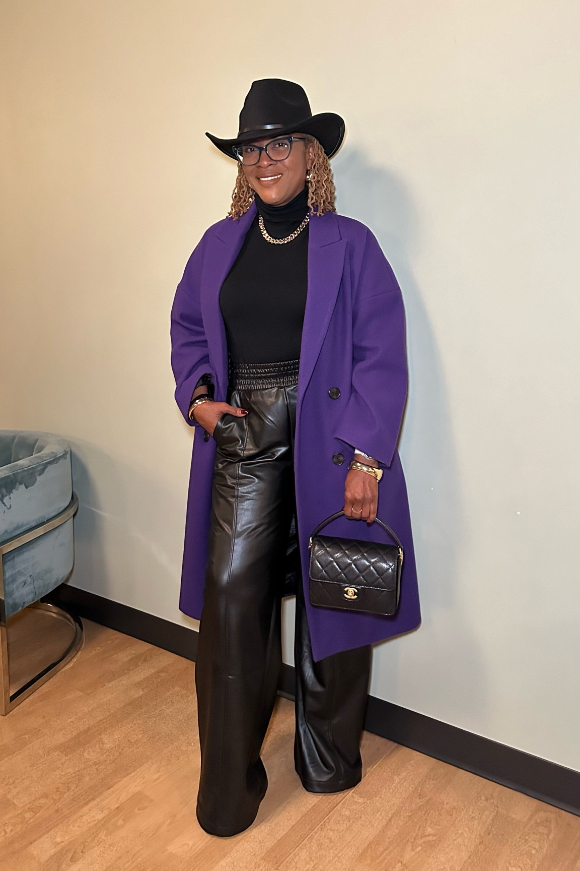 Fall black and purple outfit 

#LTKShoeCrush #LTKWorkwear #LTKMidsize