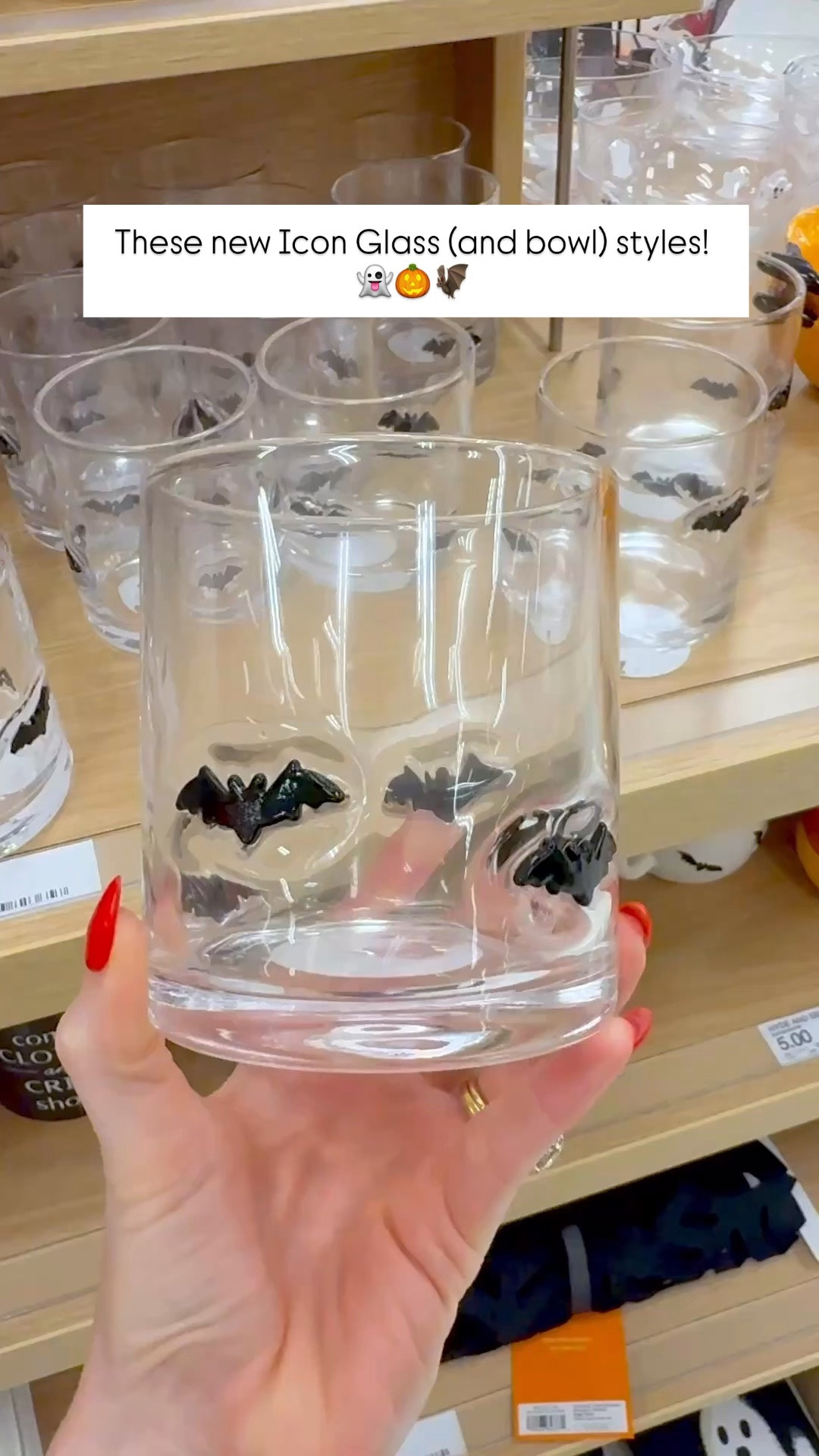 These Halloween icon glasses are TOO GOOD! Also can’t get over the little bowl! 





Halloween decor 
Target finds 
Halloween gift 
Juice glass
Halloween finds 
Target Halloween

#LTKHome #LTKSeasonal #LTKSaleAlert