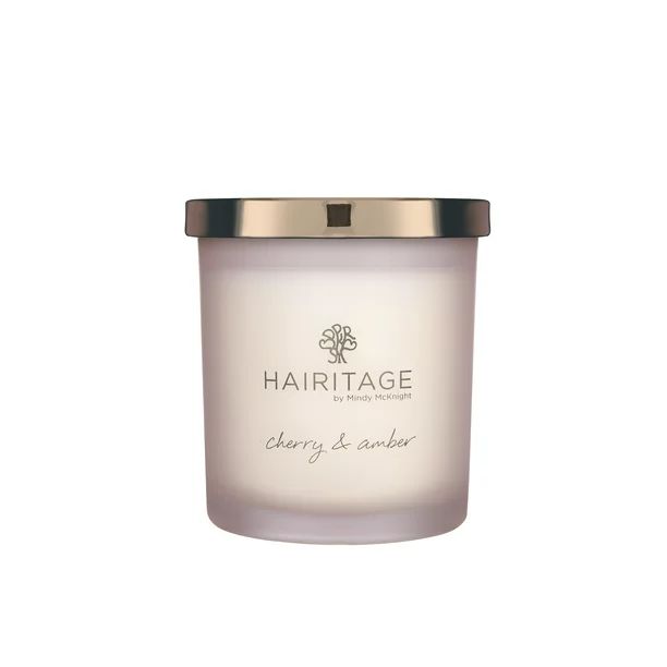 Hairitage Light Me Up Cherry & Amber Scented Candle | Cotton Wick & Soy Wax Blend, 7 oz. - Walmar... | Walmart (US)