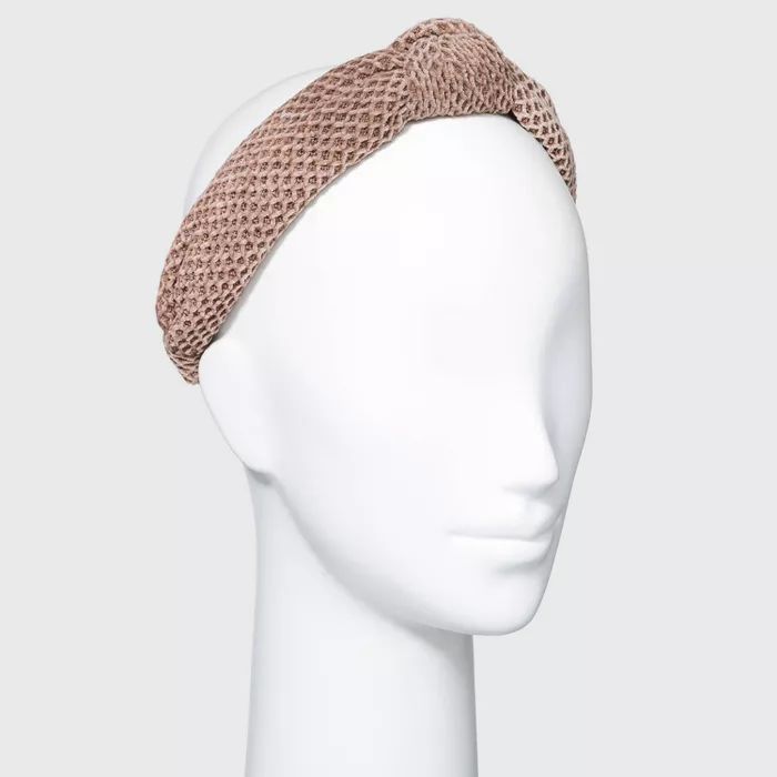 Waffle Knit Knot Headband - Universal Thread™ | Target