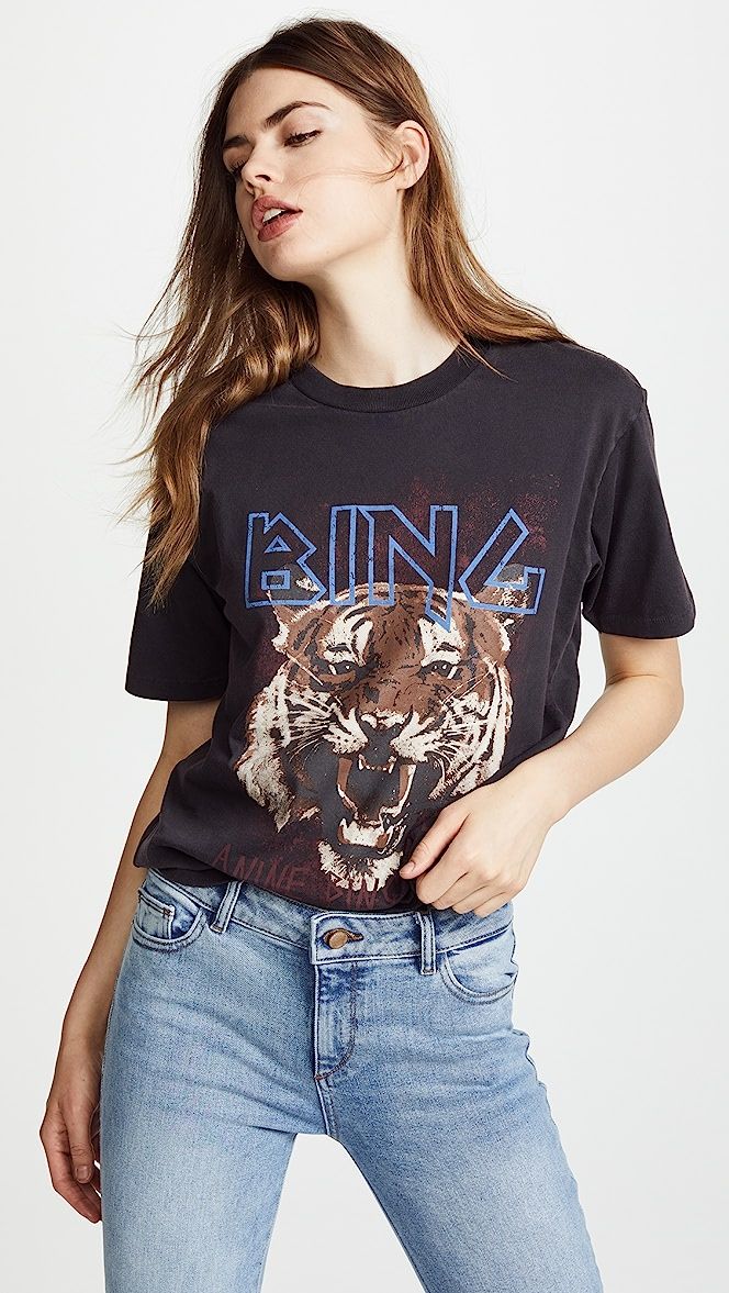 ANINE BING Tiger Tee | SHOPBOP | Shopbop