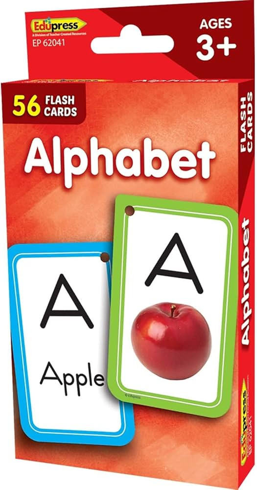 Teacher Created Resources Alphabet Flash Cards (EP62041) | Amazon (US)