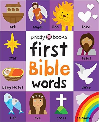 First 100 Bible Words: A padded book―perfect for little hands to hold      Board book – Janua... | Amazon (US)