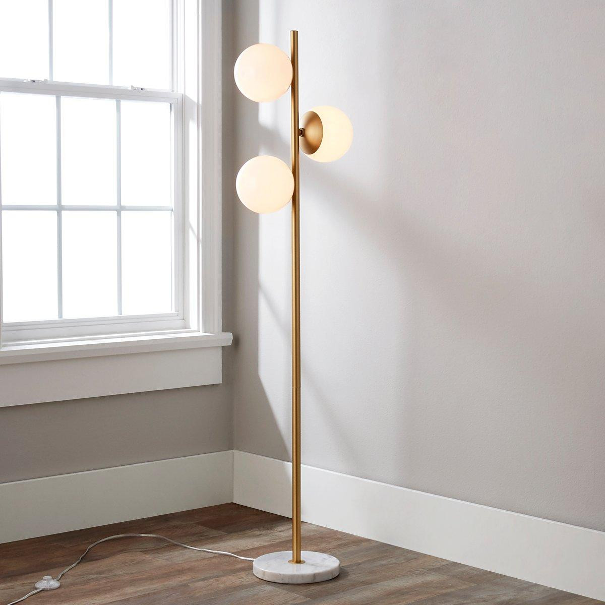 Modern Globes Vertical Floor Lamp | Shades of Light