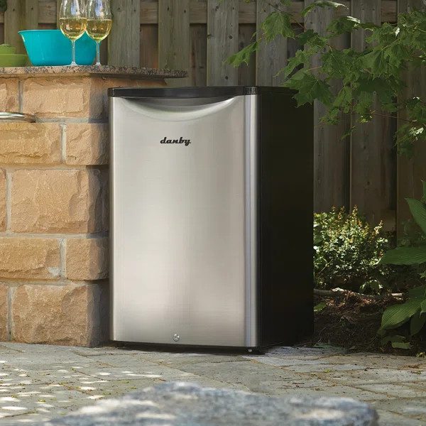 Danby Classic Retro 4.4 Cubic Feet Freestanding Mini Fridge | Wayfair North America