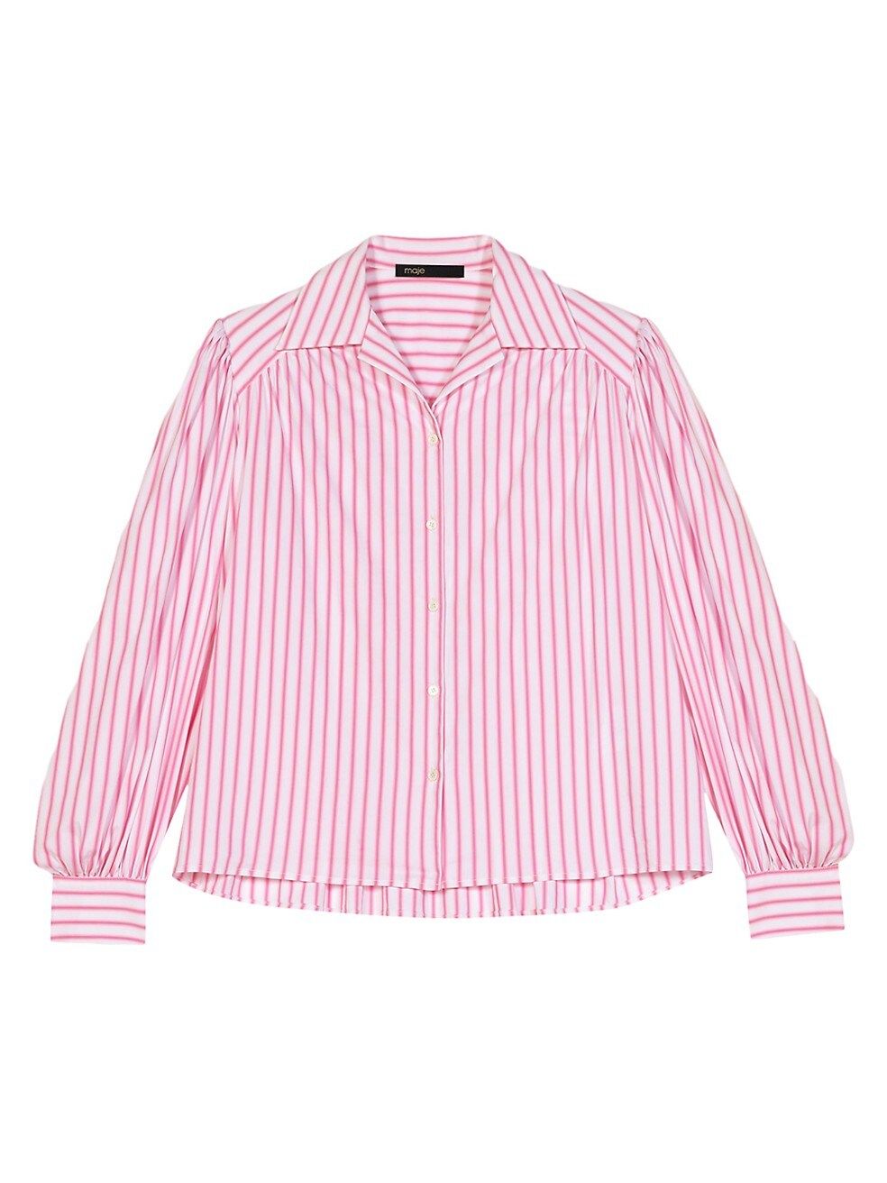Voluminous Striped Shirt | Saks Fifth Avenue