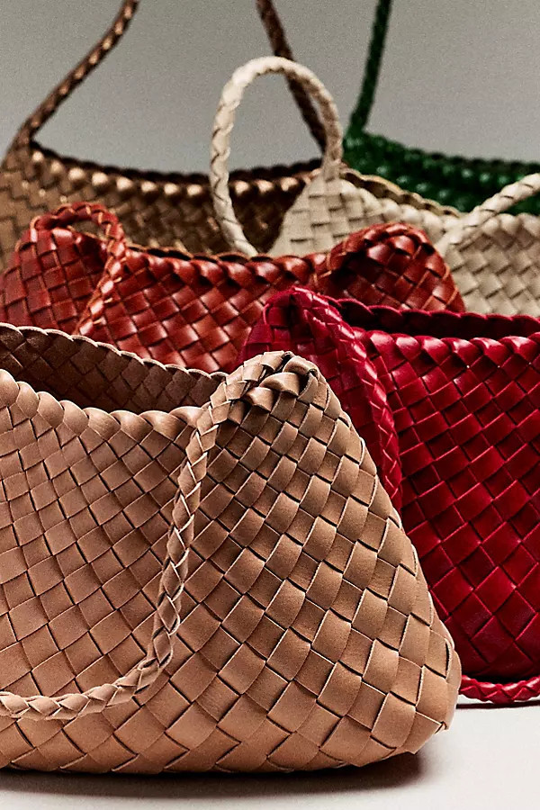 Calla Woven Shoulder Bag | Anthropologie (US)