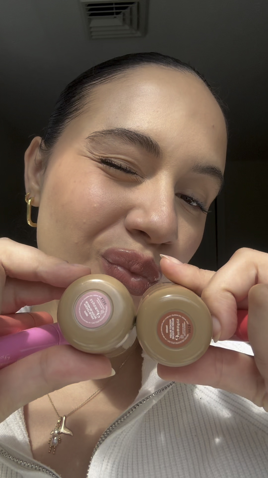 My honest thoughts on these @rhode Pocket Blush’s

I love the colors I think they are pretty “versatile” however we already know that these are not UNIVERSAL shades sooo I’m not super impressed. 

I wore both of the colors on separate occasions on their own to test out the efficacy and overall wear. These are def more “topper” blushes and I wouldn’t wear them alone without a powder blush. They retail for 24$ each or full set for $130.

While there is pigment and hydration these don’t last all day and do end up looking a bit patchy in my opinion.

I do think that they overall vibe of #rhodeskin is that “clean girl” look so these blushes def give you that and they are easy to reapply on during the day so you can drop them in your car, favorite bag etc and reapply 

7/10 for me! 

Which color is your fav ?🍑🐽🪸 

#LTKBacktoSchool #LTKItBag #LTKBeauty
