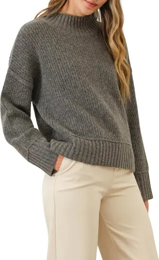 Mock Neck Rib Sweater | Nordstrom Rack