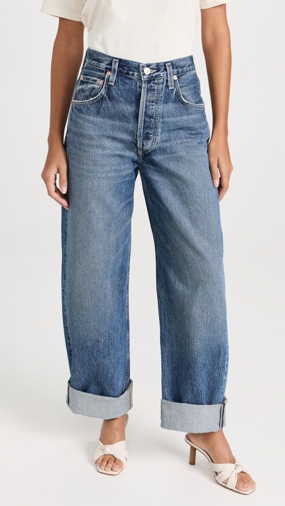 Citizens of Humanity Ayla Baggy Cuffed Crop Jeans | Shopbop | Shopbop