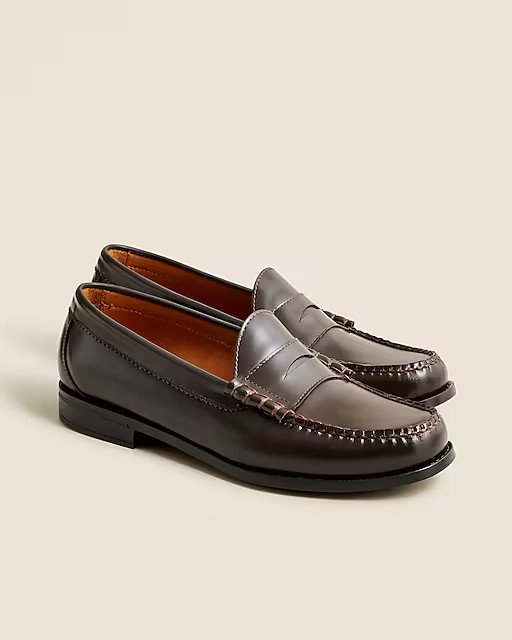 Camden leather loafers with rubber soles | J. Crew US
