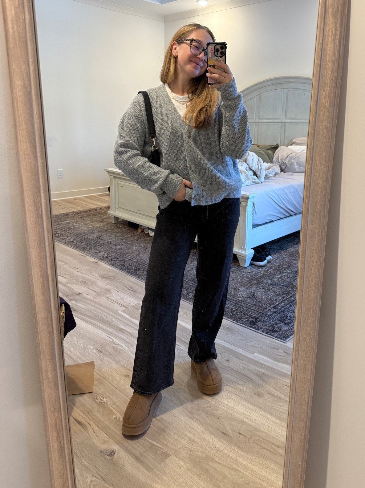 50% off old navy denim / casual winter outfit / faded black jeans / wearing 6 petite im 5’ 3"

#LTKPetite #LTKSaleAlert #LTKgrwm