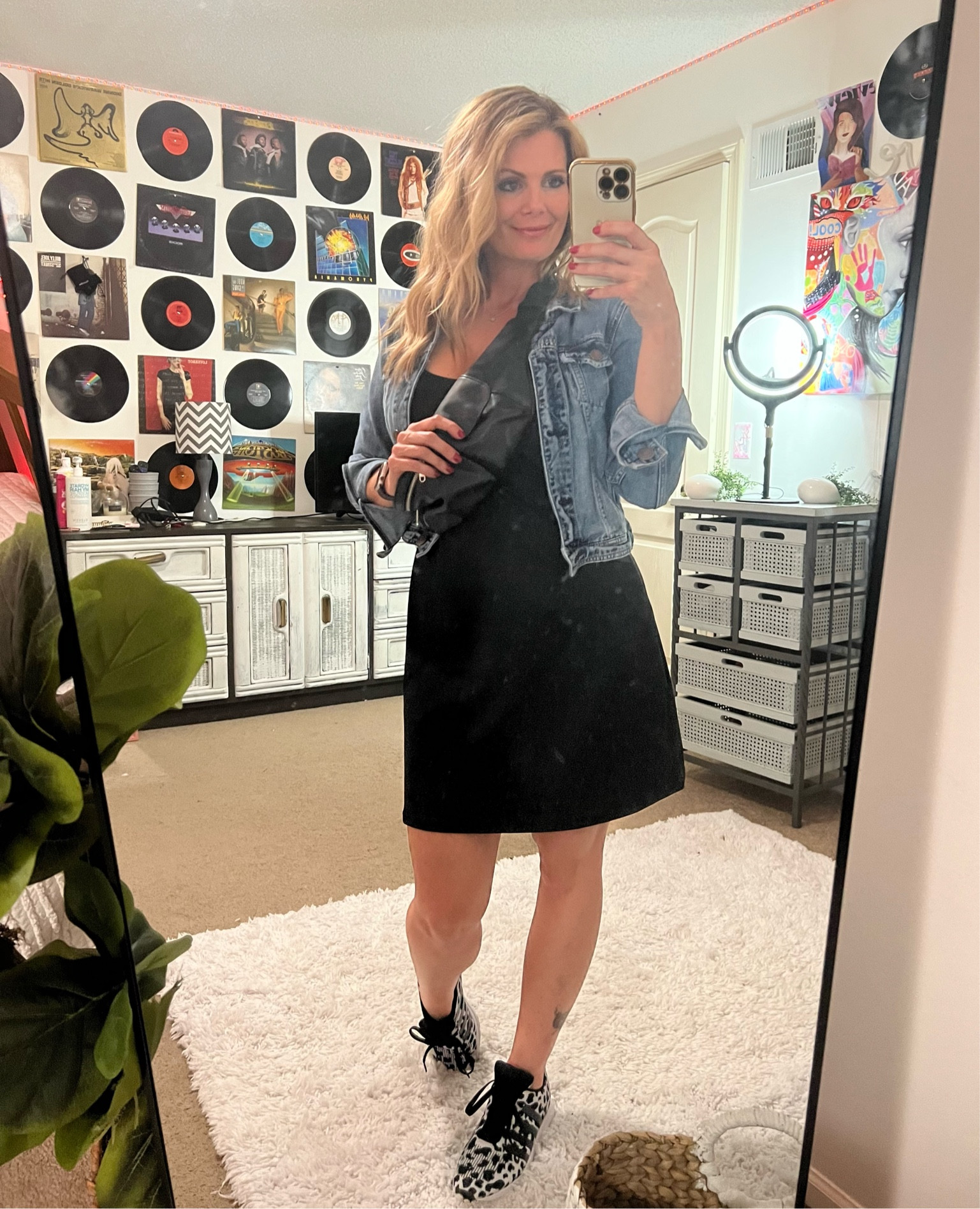 These tennis dresses are all the rage!! Stretchy with shorts underneath. I had to size down to a small. Dress it up or down! Jean jacket is on sale this weekend on Target.com HURRY! Shoes with a super cute print I found on Amazon! 

#LTKtarget #LTKtennisdress #LTKjeanjacket #LTKdress #LTKcasual 

#LTKshoecrush #LTKstyletip #LTKsalealert