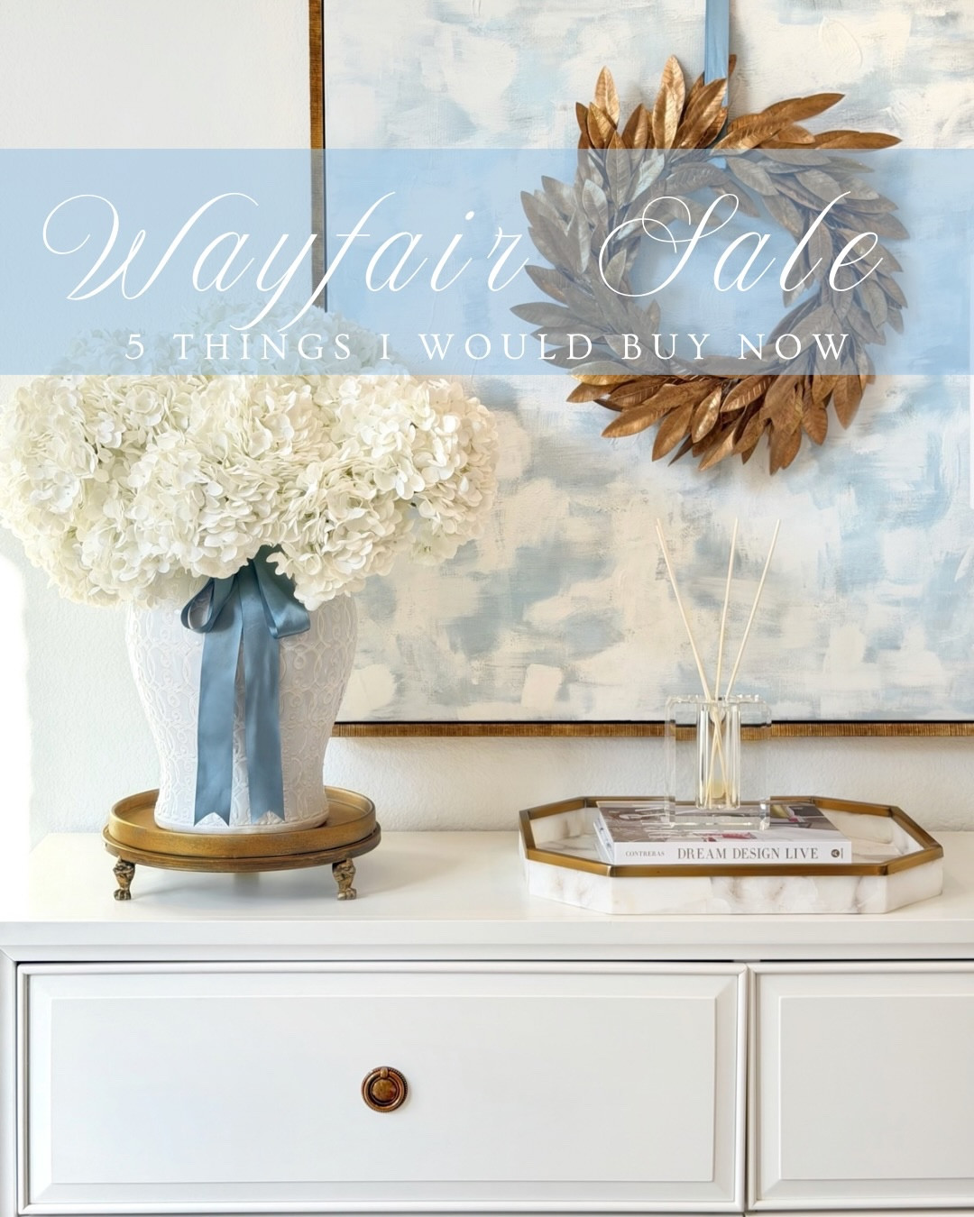 Wayfair picks!! ✨ Sharing a few favorites I’d definitely grab during the end-of-season sale! The blue rug, ginger jars and chandelier are some of my most-loved pieces. 🤍 Comment SHOP for links! ✨ 

#homedecor #wayfair #ltkhome #bedroominspo #homeinspo blue rugs blue and white ginger jars french inspired crystal chandelier gold chandelier gold hardware kitchen cabinets bedroom decor Christmas sale frontgate target Amazon Walmart tjmaxx finds
