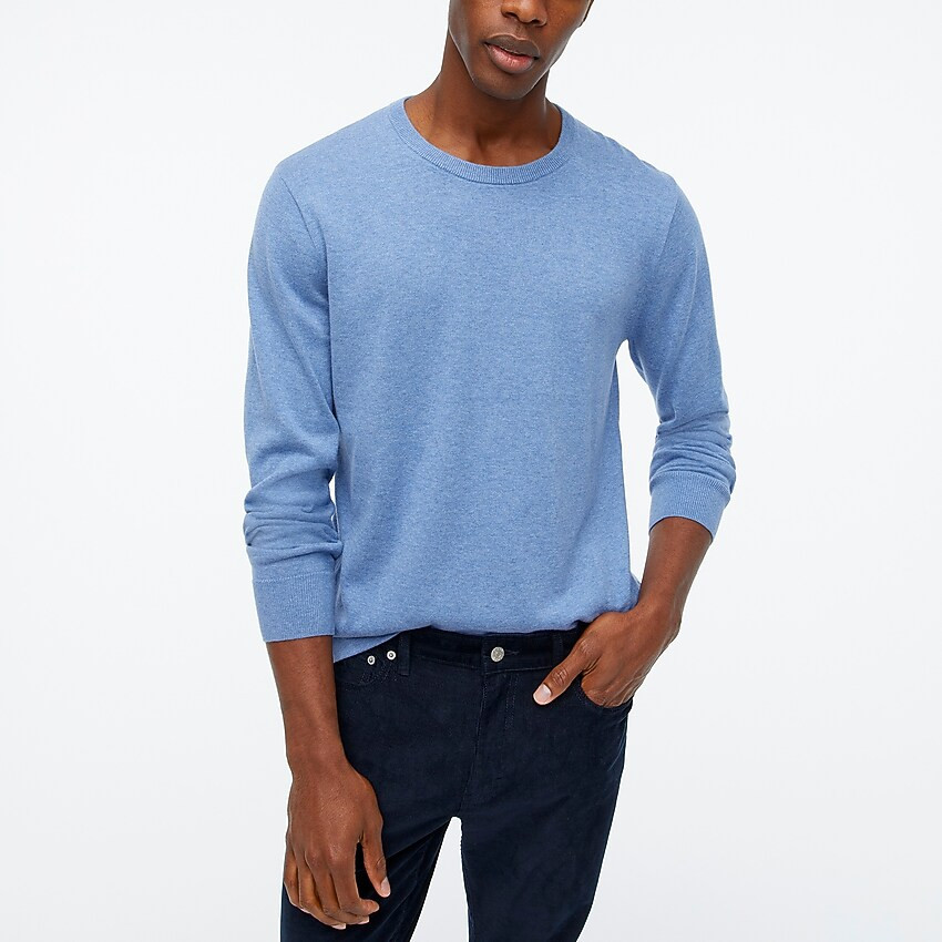 Cotton crewneck sweater | J.Crew Factory