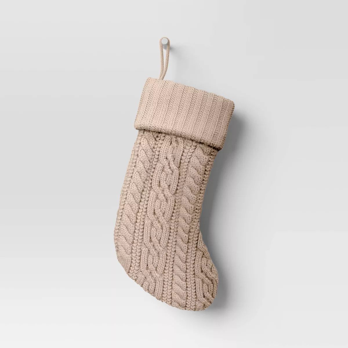 20" Cable Knit Christmas Stocking - Wondershop™ | Target