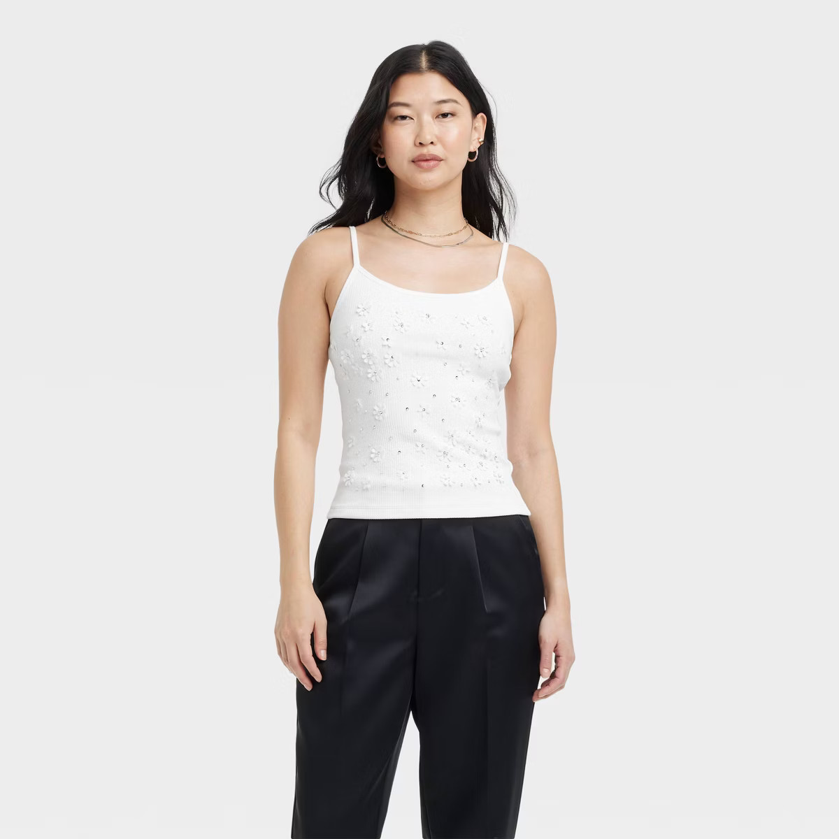 Women's Embellished Tank Top - A New Day™ | Target