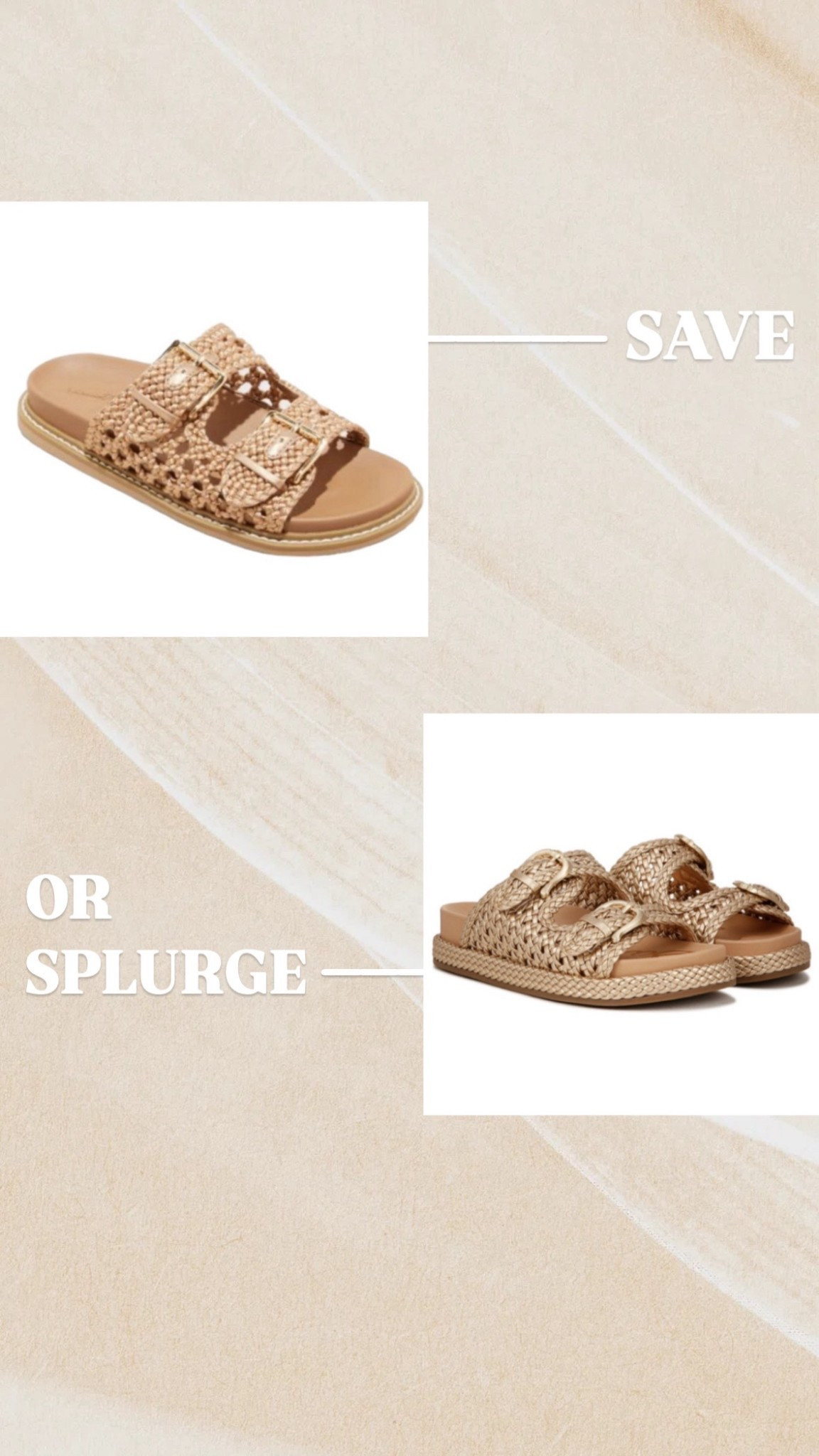 Save or splurge? Target or Sam Edelman sandals. So cute! 

#LTKStyleTip #LTKShoeCrush #LTKSeasonal