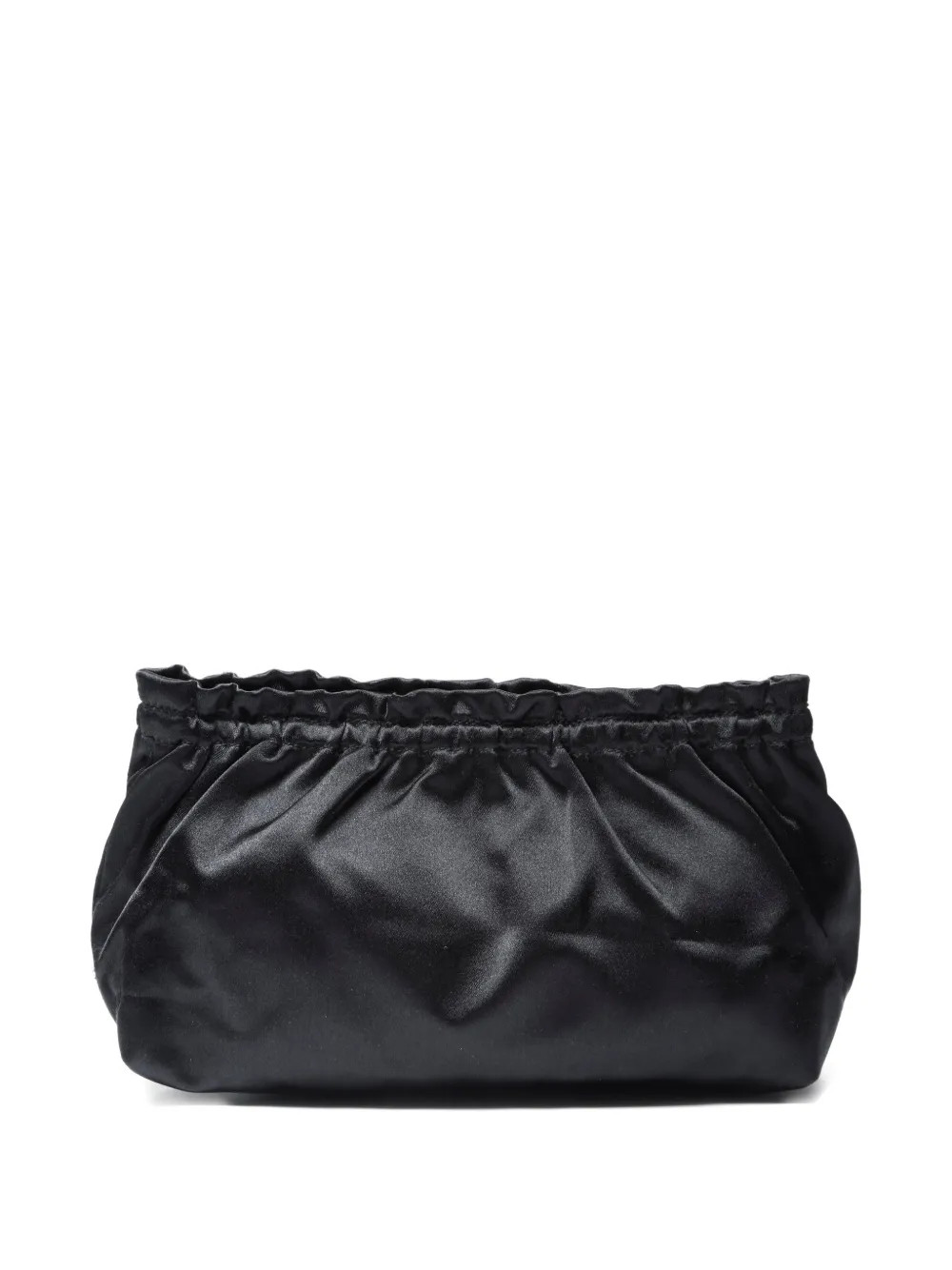 Prada Pre-Owned 1990-2000s Logo Pouch | Black | FARFETCH | Farfetch Global