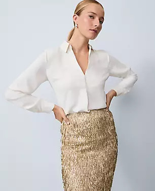 Camp Shirt | Ann Taylor