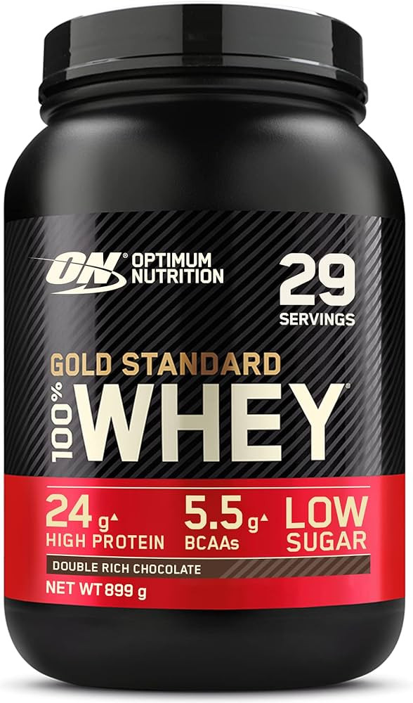 Optimum Nutrition Gold Standard Whey Protein, Muscle Building Powder with Naturally Occurring Glu... | Amazon (UK)