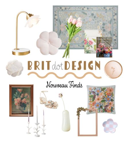 Spring flowers are coming! 🌷 Weekly finds by britdotdesign: home decor, lighting, rugs, faux florals, art, candles, pillows & coffee table books.

#LTKhome