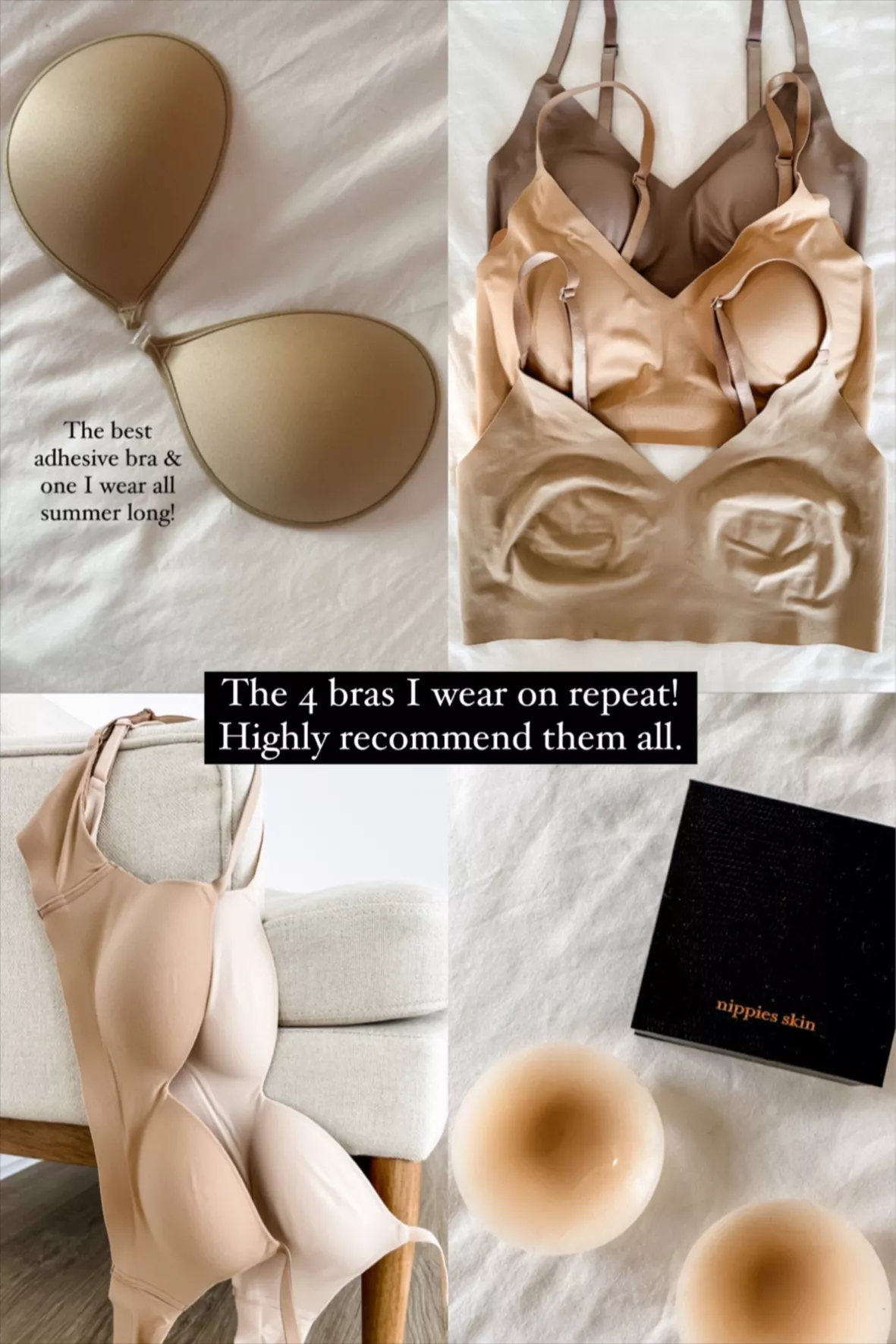 4 Methods for How to Make a Bra Strapless