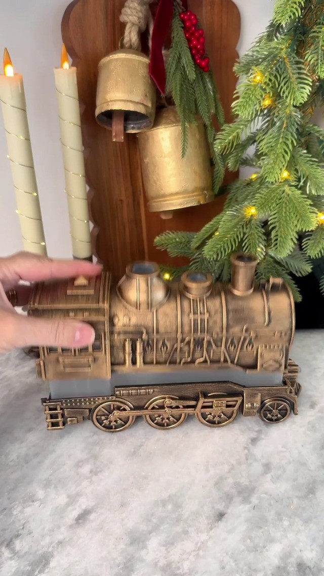 Watch Christmas Train Oil Diffuser on Amazon Live | Amazon (US)